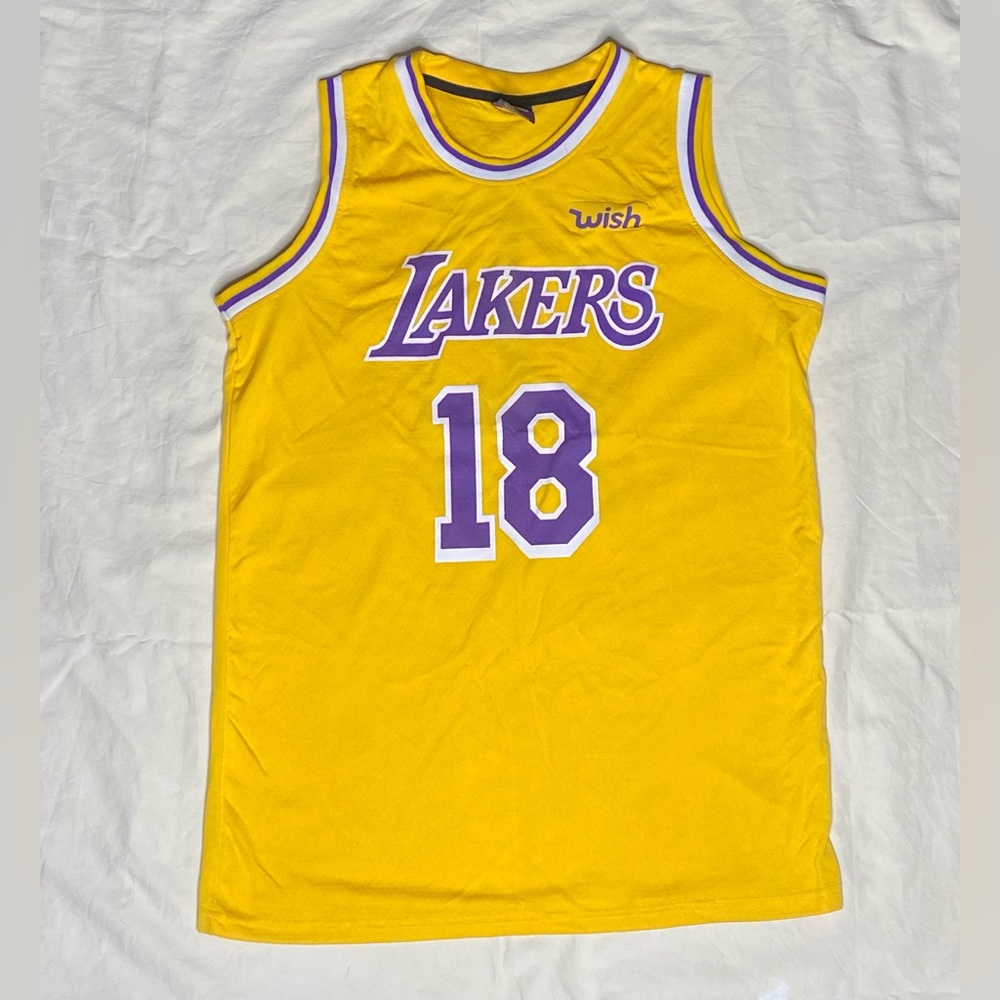 Jersey from the Lakers game
